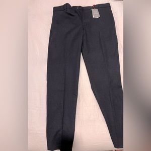 Club Monaco 34 x 32 Sutton Slim Fit Wool Charcoal Pants